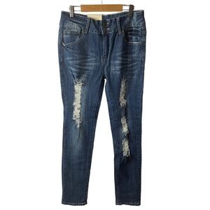 Sweet Look High Waisted Stretch Denim Skinny Jeans Size 9 NWT